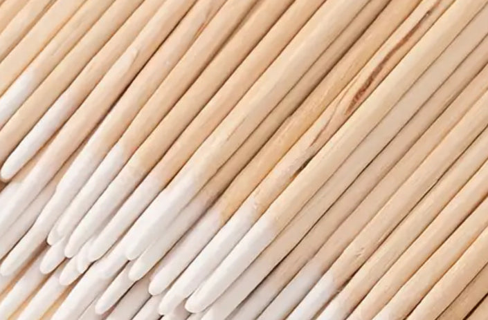 Bâtons buis avec coton