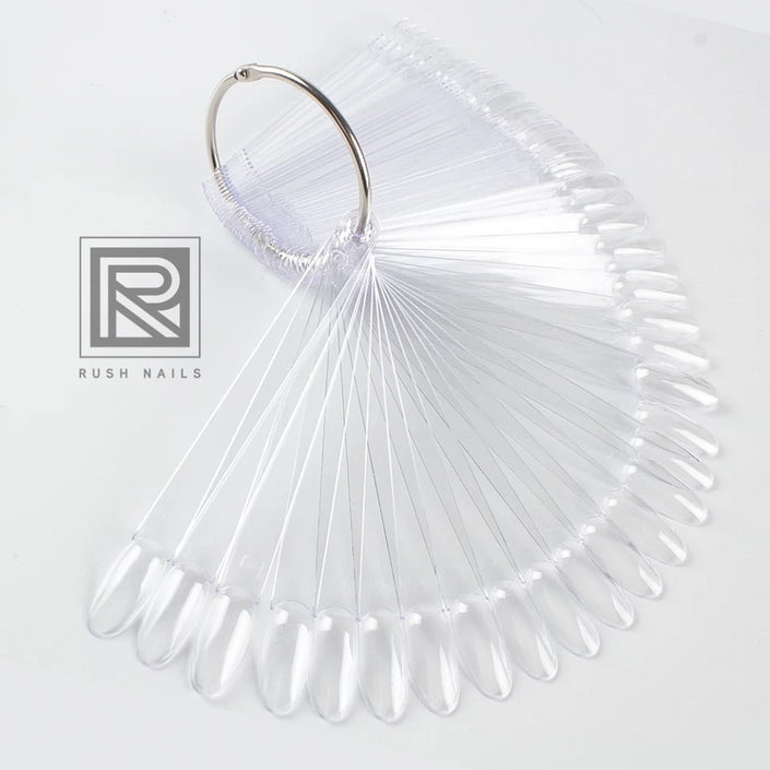 Tips présentoir nuancier forme amande